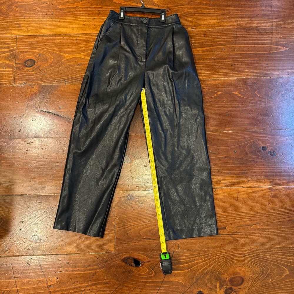 Oak & Fort Extra Small Black Faux Vegan Leather - Picture 6 of 9